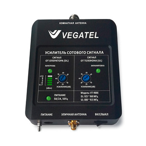Готовый комплект усиления сотовой связи VEGATEL VT-900E-kit (дом, LED), фото 2