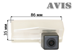 CCD штатная камера заднего вида AVEL AVS321CPR для TOYOTA RAV 4 IV (2012-...) (#128), фото 2