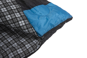 Спальный мешок INDIANA Vermont Plus R-zip от -15 °C (одеяло с подголовником, фланель, 195+35X85 см), фото 3