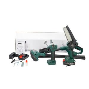 Набор аккумуляторного инструмента ZITREK (ZKCP20V, GreenSaw 20-150, штанга 180см) 3в1, 2х2.0Ач, фото 2