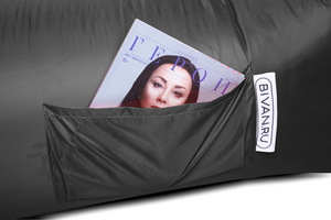 Надувной диван БИВАН 2.0, цвет серый, фото 4