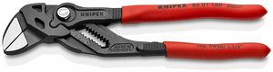 Клещи переставные-гаечный ключ, зев 40 мм, длина 180 мм, фосфатированные, обливные ручки, SB KNIPEX KN-8601180SB