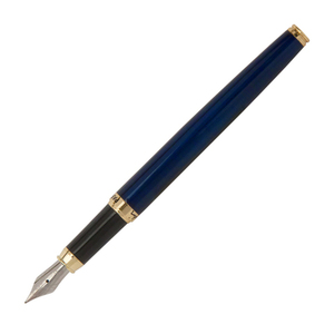 Pierre Cardin Eco - Steel GT, перьевая ручка синий металлик, фото 2