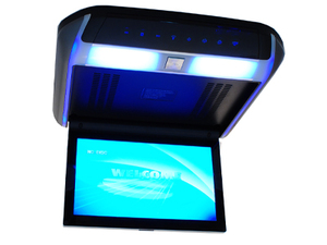 Автомобильный потолочный монитор 10.2" со встроенным DVD AVEL AVS1030T (чёрно-серебристый), фото 1