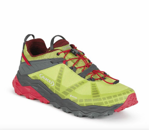 Кроссовки треккинговые AKU FLYROCK GTX, lime/red, р.9 (43), фото 1