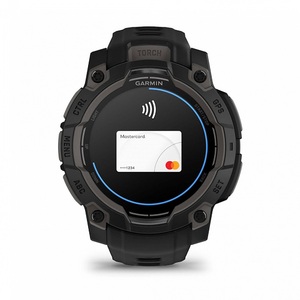Часы Garmin Instinct 3 45mm AMOLED Black with Black Silicone (010-02936-00G), фото 11