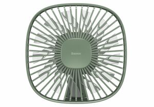 Магнитный вентилятор заднего для сиденья Baseus Natural Wind Magnetic Rear Seat Fan Green, фото 2