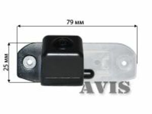 CCD штатная камера заднего вида AVEL AVS321CPR для VOLVO S40 II (2003-2011) / S60 / S80 II (2006-...) / V50 (2004-...) / V60 (2010-...) / V70 III (2008-...) / XC60 (2008-...) / XC70 II (2007-...) / XC90 (2002-...) (#106), фото 2