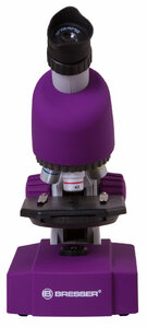 Микроскоп Bresser Junior 40x-640x, фиолетовый, фото 4