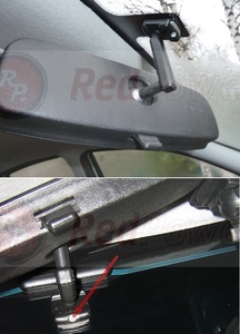 Зеркало видеорегистратор Redpower MD43 NEW для автомобилей Chevrolet Epica, Lacetti, Spark; Lada Kalina и Granta, UAZ Patriot  (крепление №6), фото 8
