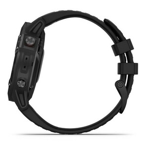 Черные часы Garmin Fenix 6 PRO Wi-Fi NFC с черным ремешком, фото 10