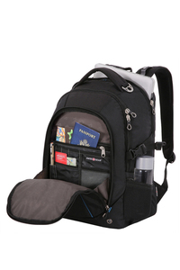Рюкзак Swissgear 15'',чёрный/синий, 36x19x47 см, 32 л, фото 3