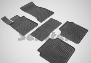 Резиновые коврики Сетка Seintex для BMW X4 F-26 2014-2018 (компл)
