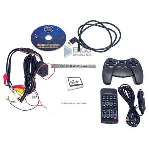 Комплект навесных мониторов ERGO ER9B (USB, SD, DVD), фото 10
