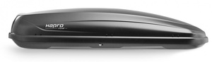 Бокс на крышу автомобиля Hapro Traxer 8.6 черный матовый с текстурным покрытием, фото 1