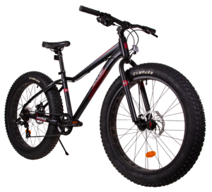 Велосипед TechTeam Garet 26"х20" чёрный 2024