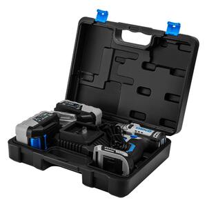 Дрель-шуруповерт аккумуляторная бесщеточная DEKO Loner 20V ONE + в кейсе, 20В, 2*4.0Ач, фото 5