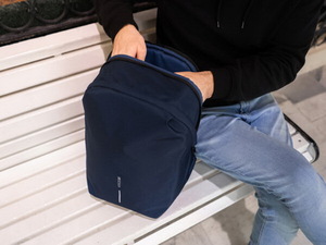 Рюкзак для ноутбука до 15,6 дюймов XD Design Bobby Soft, синий, фото 6