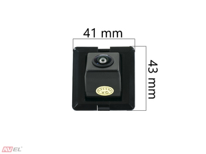 CCD HD штатная камера заднего вида AVS327CPR (#096) для TOYOTA LAND CRUISER PRADO 150, фото 2