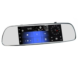 Зеркало с регистратором и GPS навигатором TrendVision aMirror Slim Pro