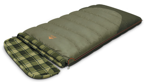 Мешок спальный Alexika SIBERIA WIDE TRANSFORMER одеяло, оливковый , левый, 9255.01072, фото 1