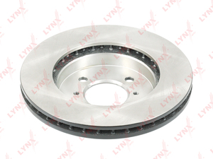 Диск тормозной передний (256x24) LYNXauto BN-1089. Для MITSUBISHI Lancer(CS) 1.3-2.0 03> / Lancer V-VI 1.5-1.8 92-03, фото 2