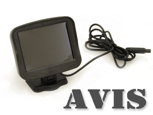 Автомобильный монитор 3.5" на приборную панель AVEL AVS0353BM, фото 1