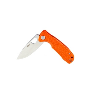 Нож Honey Badger Flipper D2 L (HB1044) с оранжевой рукоятью, фото 3