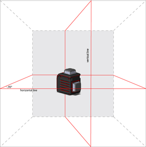 Лазерный уровень ADA CUBE 2-360 BASIC EDITION, фото 6