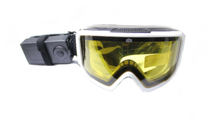 Очки снегоходные с магнитной линзой и подогревом AiM (PRO) 190-102 Accu Heated Goggles White