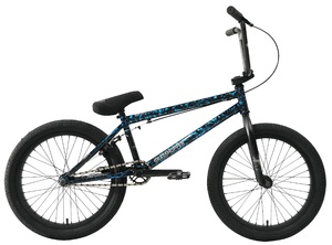Велосипед BMX Tech Team Grasshopper 20"х20,4" сине-черный 2024