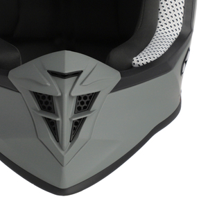 Мотошлем кроссовый Acerbis Linear 22-06 матовый Grey XL, фото 7