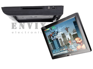 Автомобильный потолочный монитор 15" со встроенным DVD и TV ENVIX D3103T, фото 4