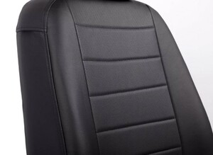 Чехлы из экокожи Seintex для Ford Focus III Ambiente\Trend 2011-2018 (черные, 85349), фото 3