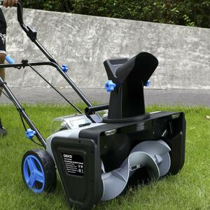 Снегоуборщик аккумуляторный DEKO ST41, 2*20В, 2*5.0Ач, 50см, 2 фары, фото 8