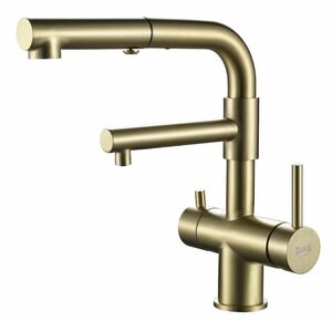Смеситель для кухни ZORG Inox (SZR-3216 BRONZE) Бронза, фото 1