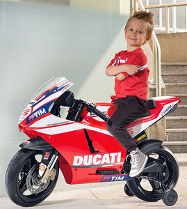 Детский электромотоцикл Peg-Perego Ducati GP, фото 17