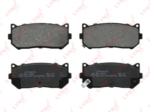 Колодки тормозные задние LYNXauto BD-4401. Для: KIA КИА Carens 02>/ Clarus 96>/ Shuma(Шума) II >04/Sephia 95>/ Spectra 05>, фото 2