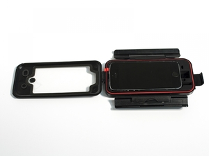 Водонепроницаемый чехол DRC5IPHONE (черный) для iPhone 5/5S/SE, фото 6
