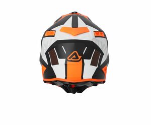 Шлем Acerbis X-TRACK 22-06 Orange-Fluo/Black XS, фото 4