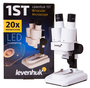 Микроскоп Levenhuk 1ST, бинокулярный, фото 2