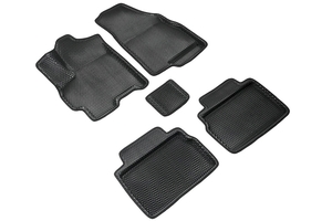 Коврики Seintex 3D EVA "РОМБ" CHERY TIGGO 4 PRO 2017-н.в. черные (317072)