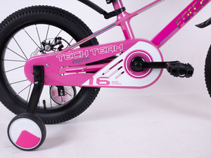 Велосипед детский Tech Team Forca 16" pink 2024 (магниевый сплав), фото 4