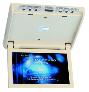 Автомобильный потолочный монитор 10.2" со встроенным DVD Intro JS-1050 HD (Бежевый), фото 1