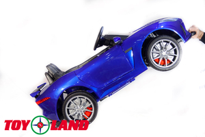 Детский автомобиль Toyland Jaguar F-Type Синий QLS-5388, фото 11