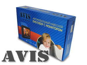 Навесной монитор на подголовник с диагональю 9" и встроенным DVD плеером Avel AVS0988T (бежевый), фото 5