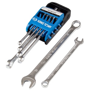 Набор комбинированных ключей KING TONY 8-19 мм, 8 предметов 12A08MRS, фото 4