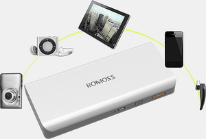 Портативное зарядное устройство для телефона Romoss Solo 4 (8000 мАч, 2 USB), фото 1
