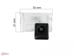 CCD HD штатная камера заднего вида AVS327CPR (#196) для автомобилей MAZDA, фото 2