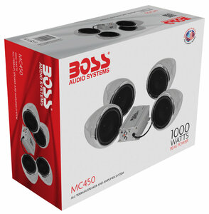 Акустическая система Boss Audio MC450 (4 динамика 3", 1000 Вт.), фото 10